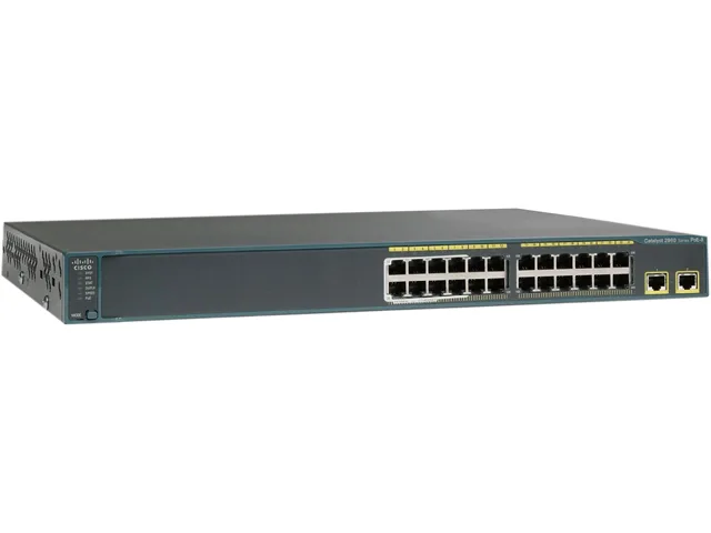 Cisco Systems, Inc. Cisco Systems, Inc. WS-C2960X-24PD-L 24-port PoE network switch — product photo