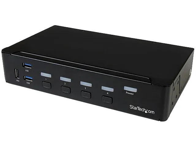 STARTECH STARTECH SV431HDU3A2 4-Port HDMI KVM Switch USB 3.0 1080p — product photo