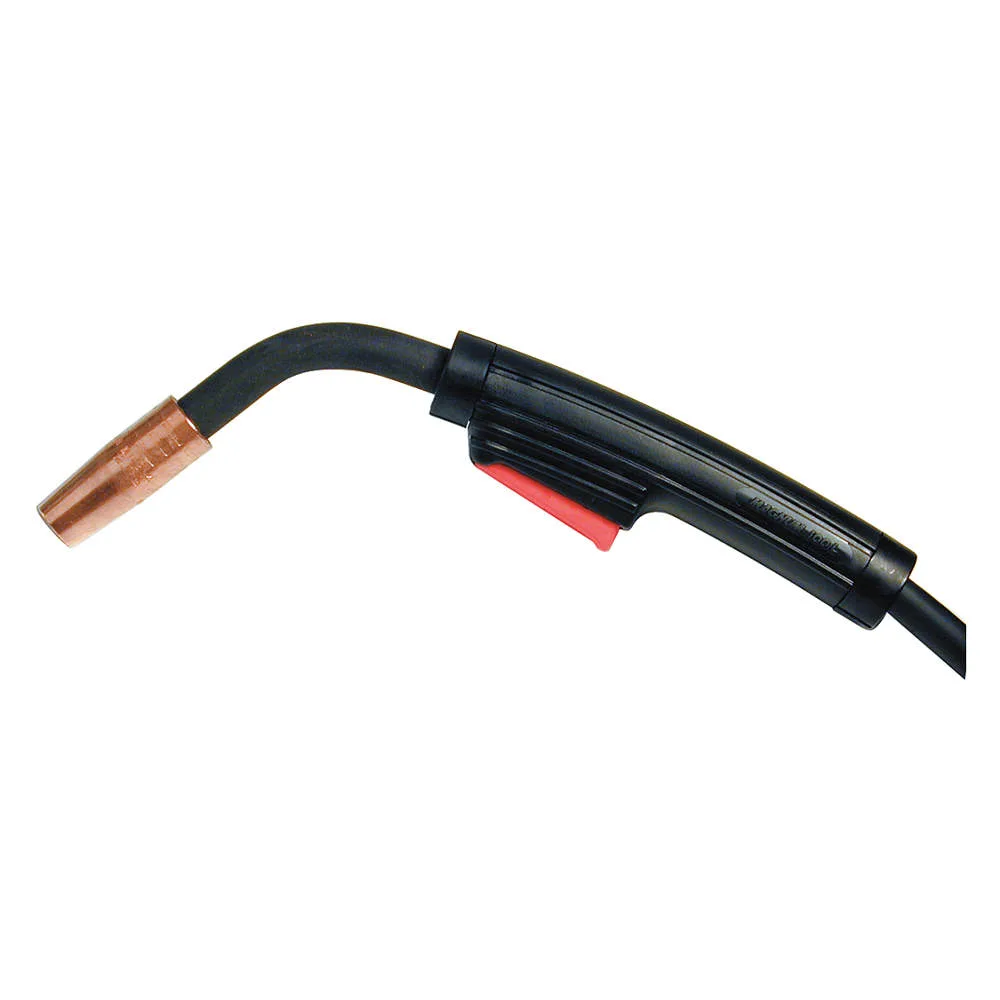 Lincoln Electric Lincoln Electric K530-5 MIG gun 100 A 10 ft straight handle 45° neck — product photo