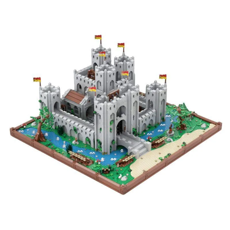 ZITIANYOUBUILD ZITIANYOUBUILD Medieval Brickberg Castle Building Blocks Set 8251PCS — product photo