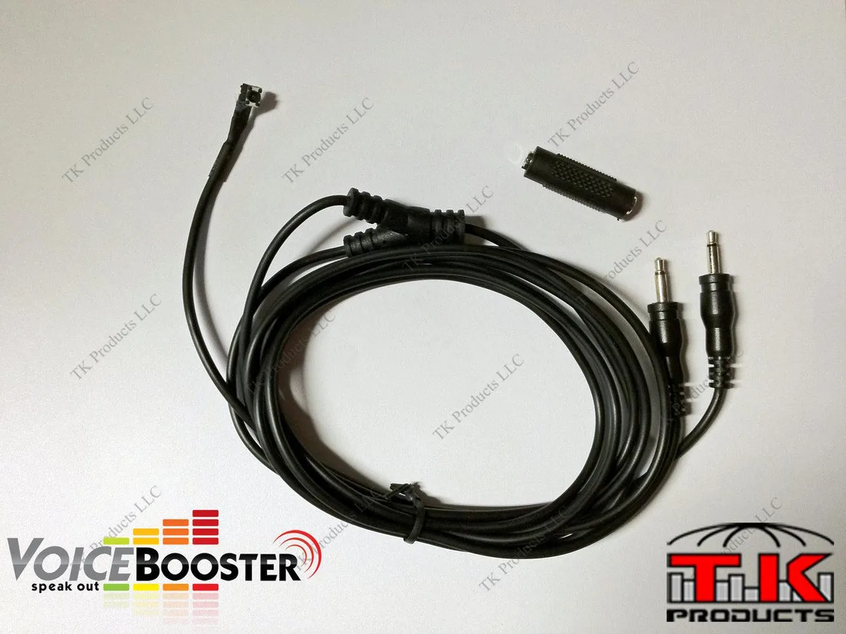Tk Products Tk Products Type 2 Push to Talk Cable (PTT) headset — product photo