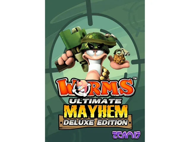 Team 17 Digital Team 17 Digital 38990 Worms Ultimate Mayhem Deluxe Edition downloadable game — product photo