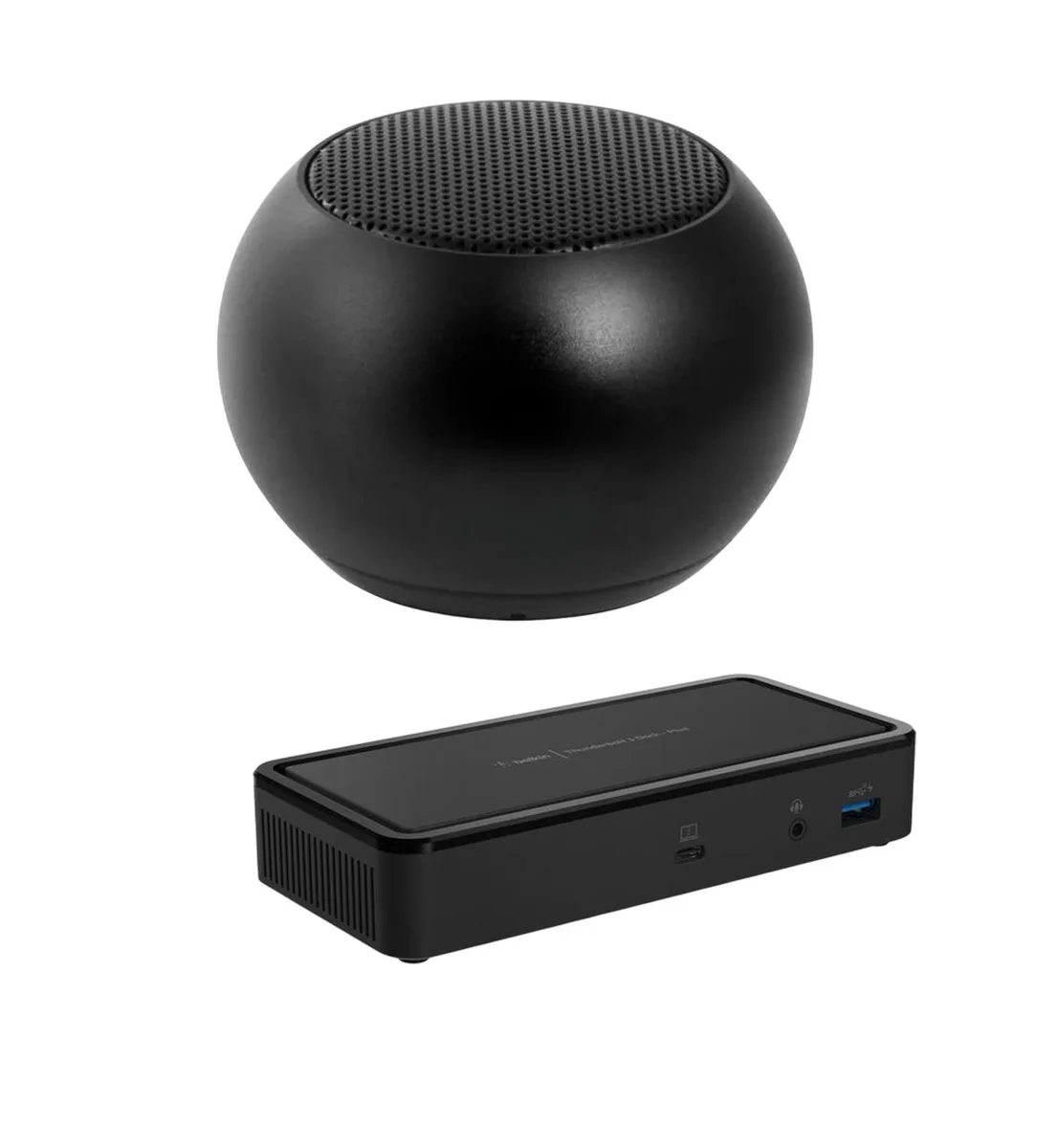 Belkin Belkin Thunderbolt 3 Dock Plus 60W with Bluetooth Mini U Speaker — product photo