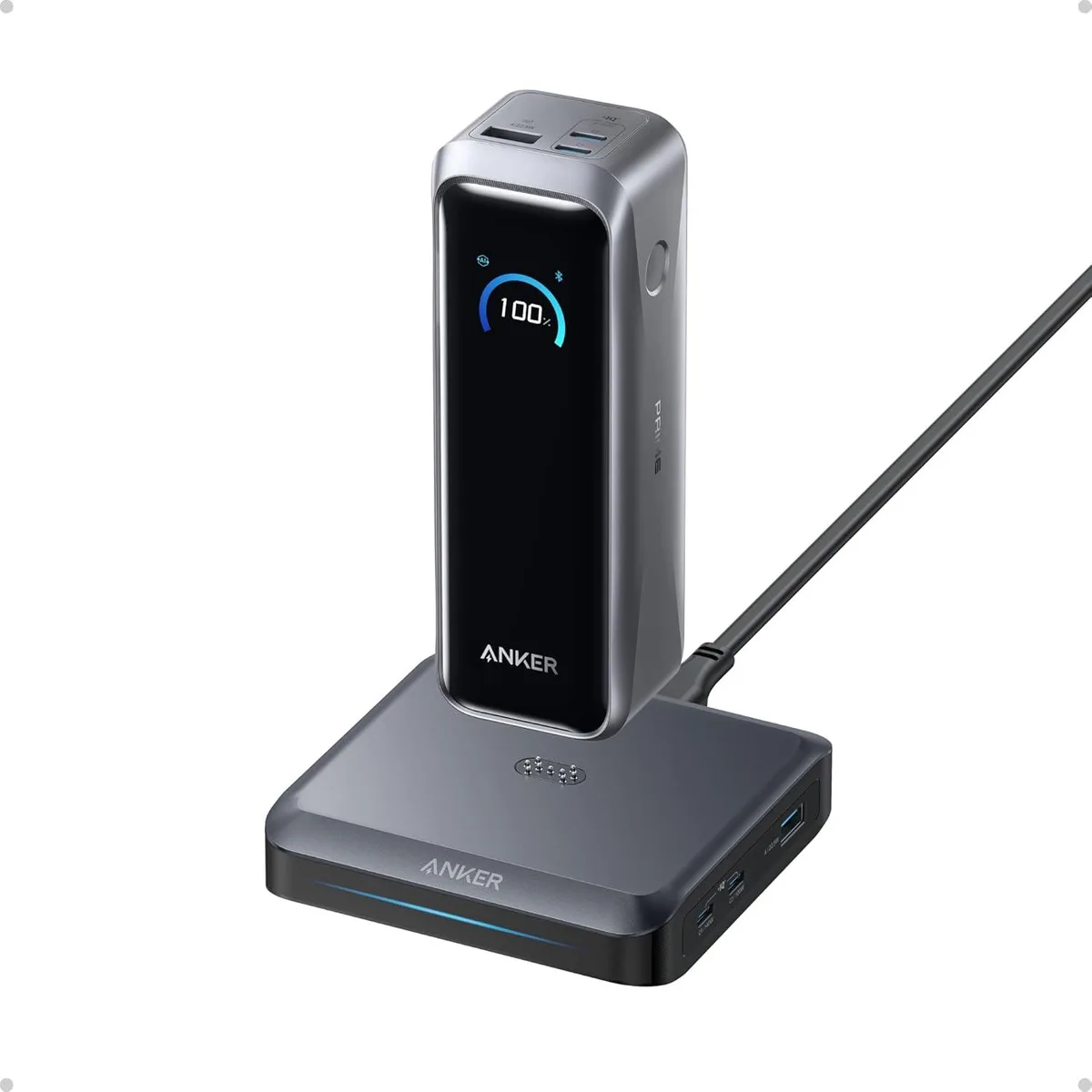 Anker Anker Prime B110B 20100 mAh power bank with charging base — product photo