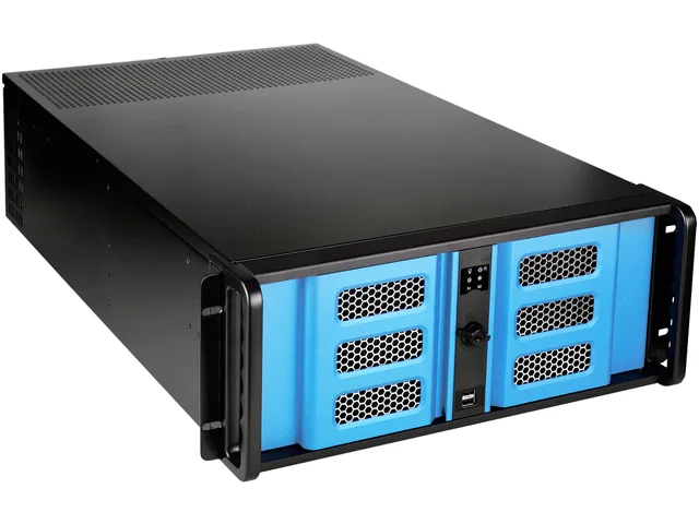 iStarUSA Inc. iStarUSA Inc. D-300SE 3U Rackmount Server Chassis Black — product photo