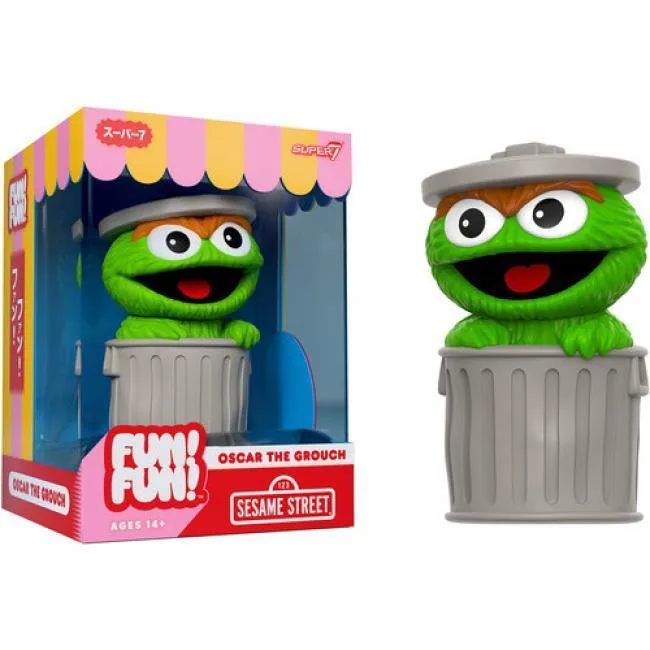 Super7 Super7 FF-SEST-10816 Sesame Street Oscar the Grouch action figure — product photo