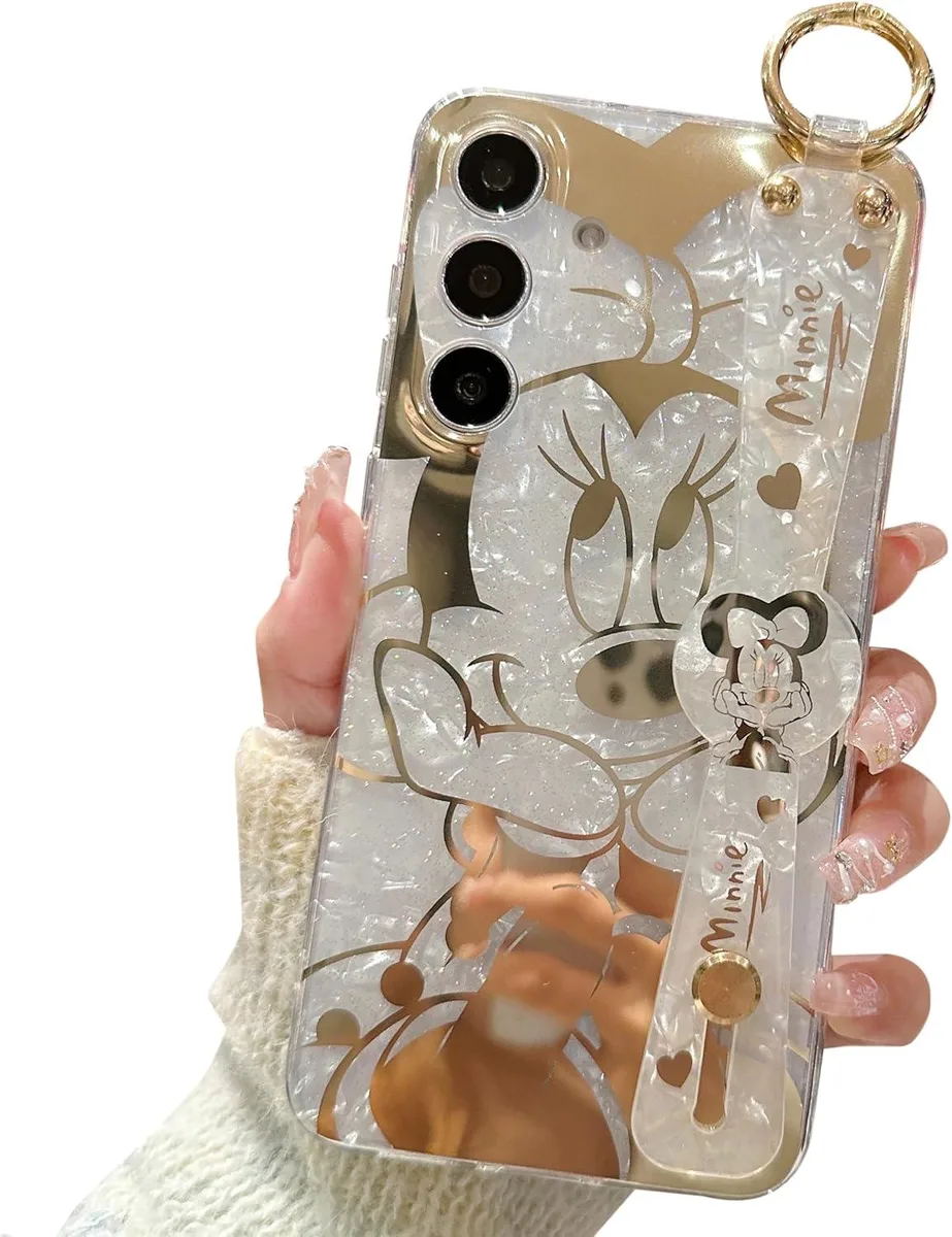 TAURKENAM TAURKENAM Galaxy S23 FE Case Wrist Band Kickstand IMD Cartoon Characters — product photo