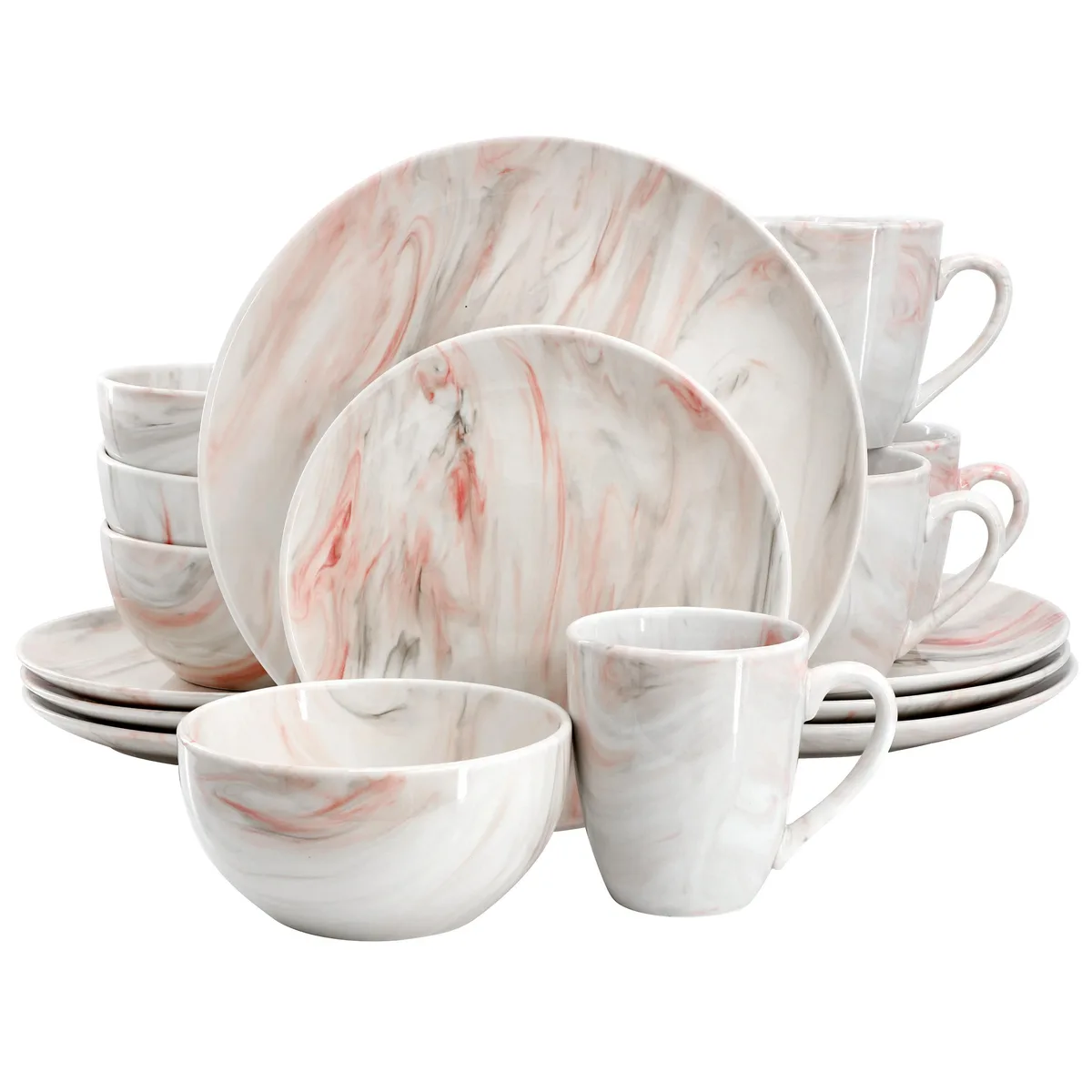 Elama Elama 510121706M 16 Piece Porcelain Dinnerware Set — product photo