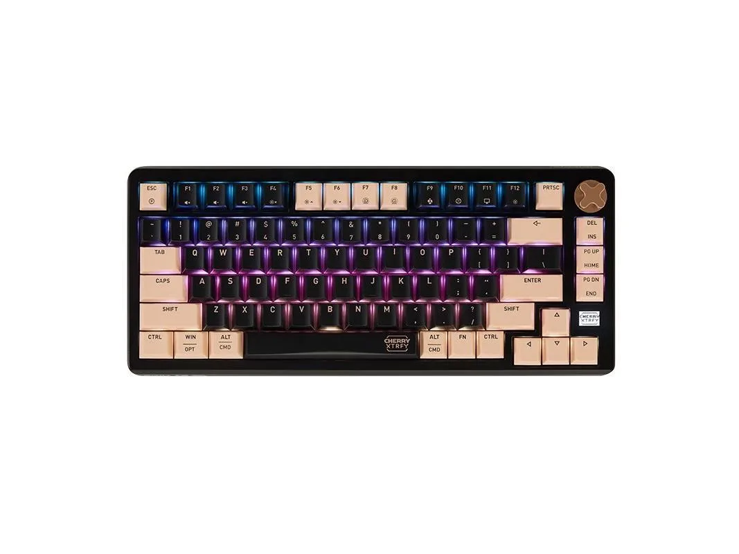Cherry Cherry PIXIU75 81-Key Wireless Gaming Keyboard Brown MX2A Switches Black — product photo
