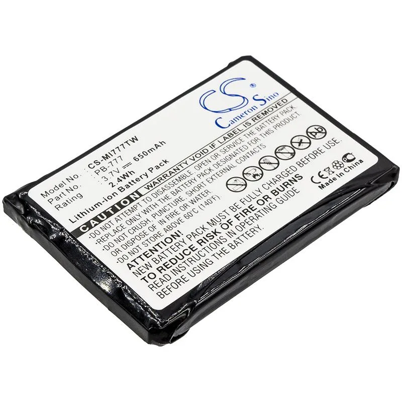 Cameron &amp; Co Cameron &amp; Co DS-CS-MI777TW 650mAh 3.7V Li-ion battery for Midland 777 — product photo