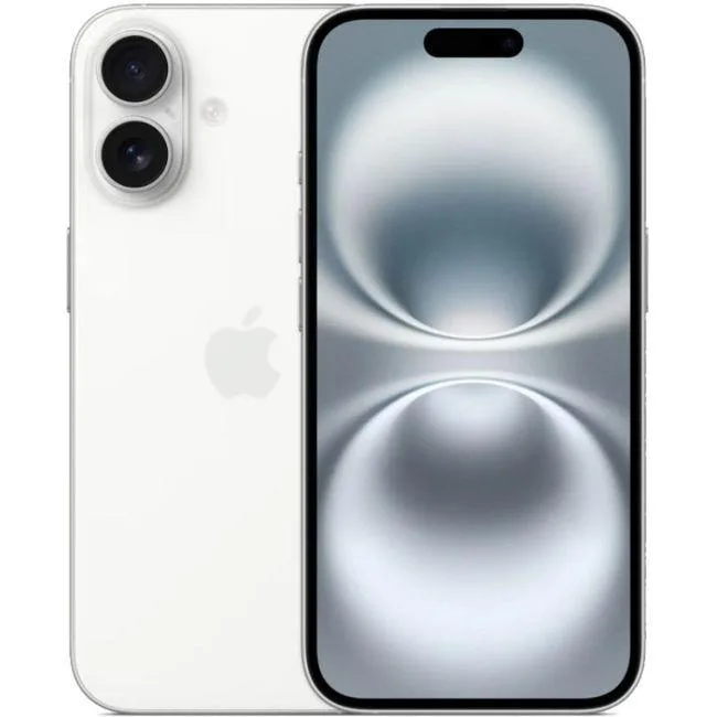 Apple Apple iPhone 16 256GB White Dual eSIM Fully Unlocked Cell Phones - Unlocked — product photo