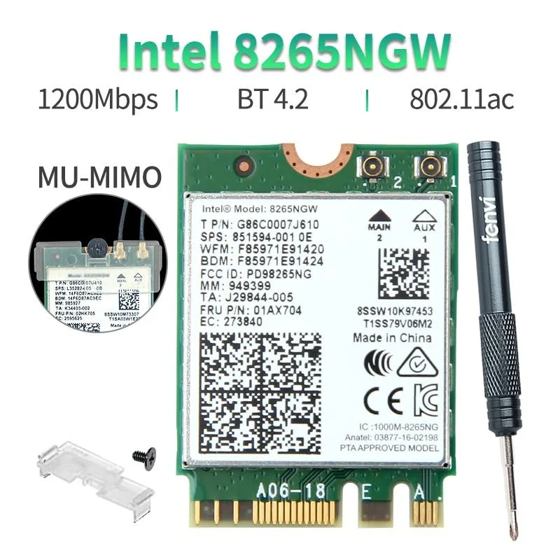 YINGHUA YINGHUA M.2 Wi-Fi 6 AX200 Bluetooth 5.1 22x30mm — product photo
