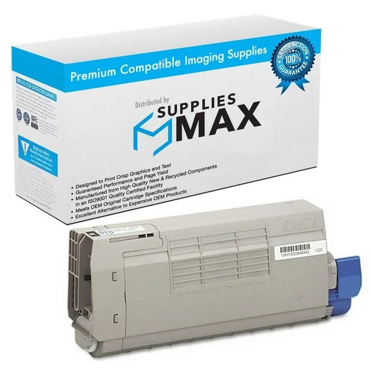 SuppliesMax SuppliesMax 43866104 Black Toner Cartridge 11000 Pages — product photo