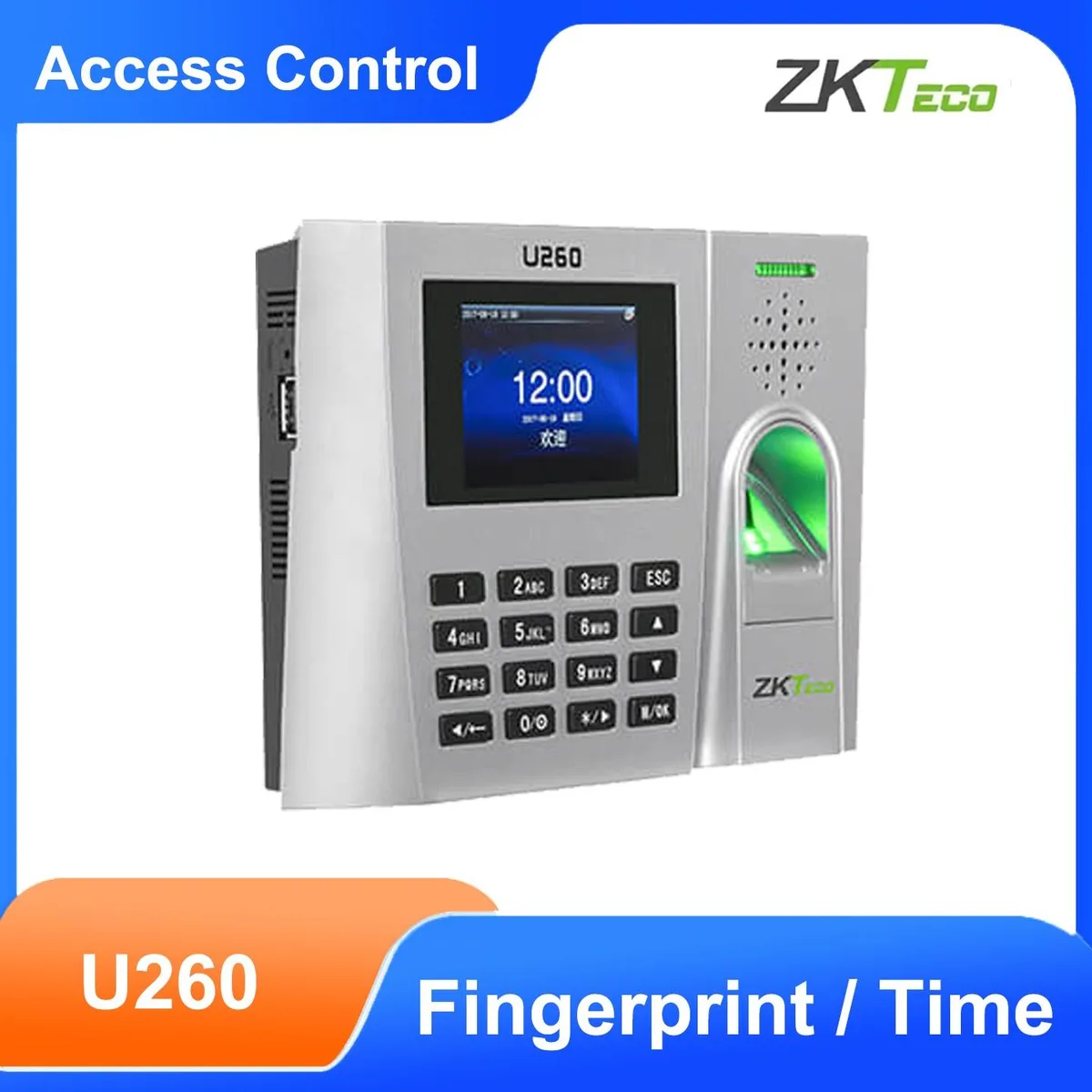 ZKTECO ZKTECO U260 Fingerprint Time Attendance Terminal — product photo
