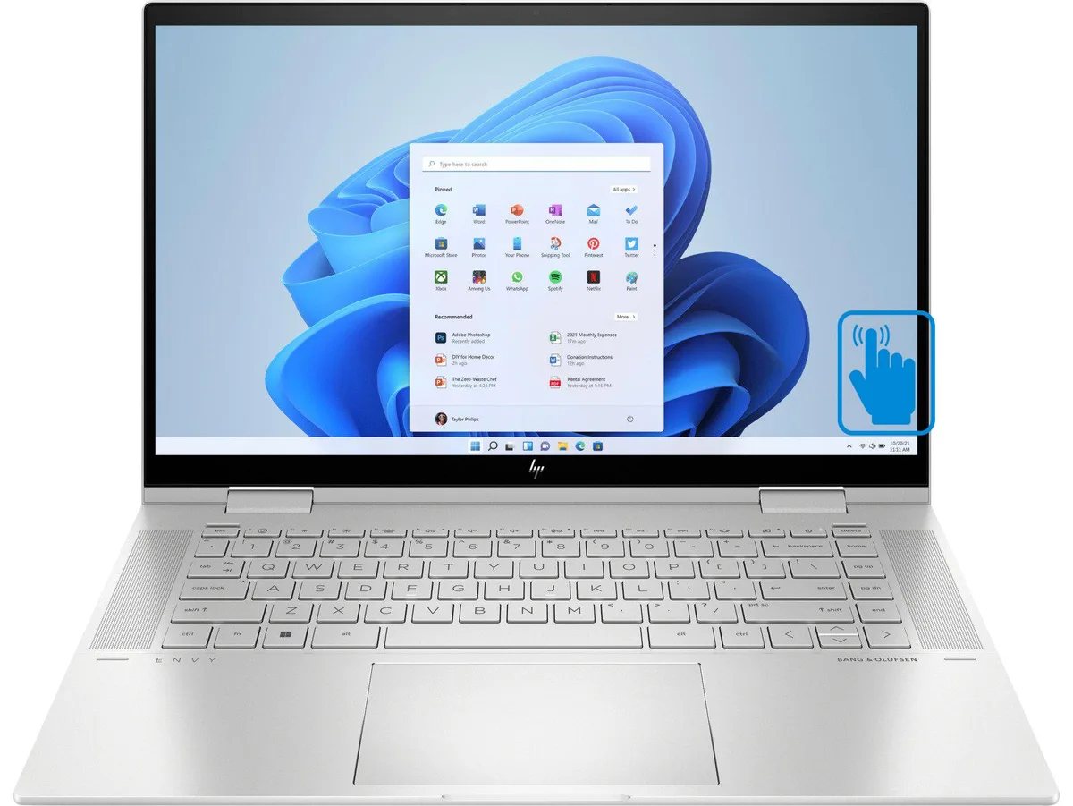 HP HP ENVY x360 15t-ew000 2-in-1 laptop i7-1255U 16GB 512GB 15.6 touch — product photo