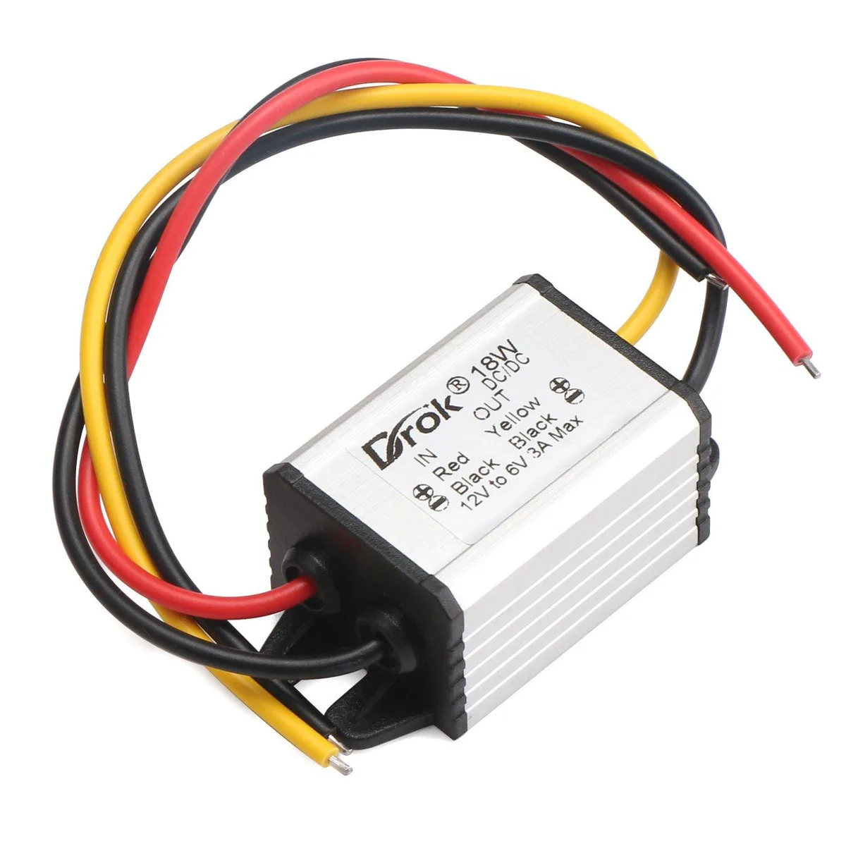 KEHIPI KEHIPI 090597 12V to 6V 3A 18W Waterproof Power Adapter — product photo
