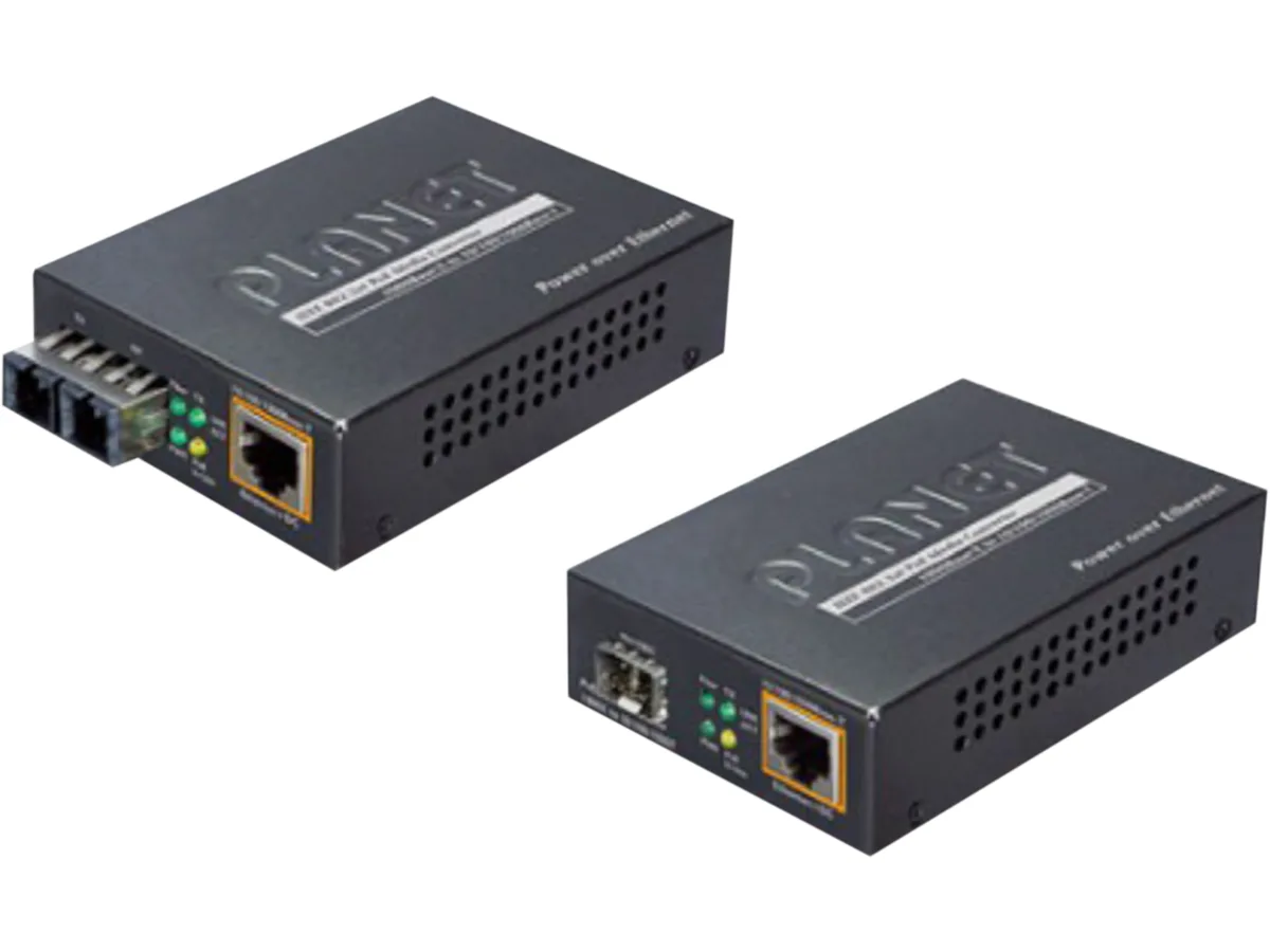 PLANET PLANET GTP-805A 10/100/1000TX to 1000FX SFP Media Converter — product photo