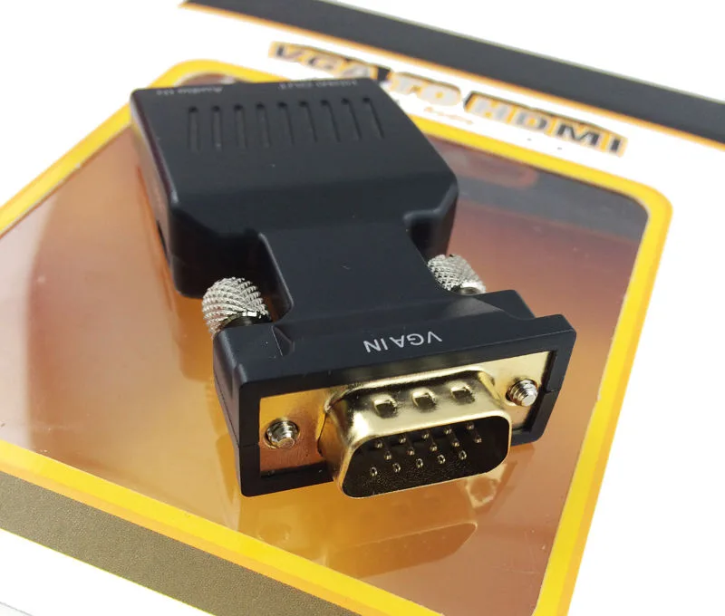 ETopSell ETopSell VGA to HDMI Audio Video Converter 1080P Black — product photo