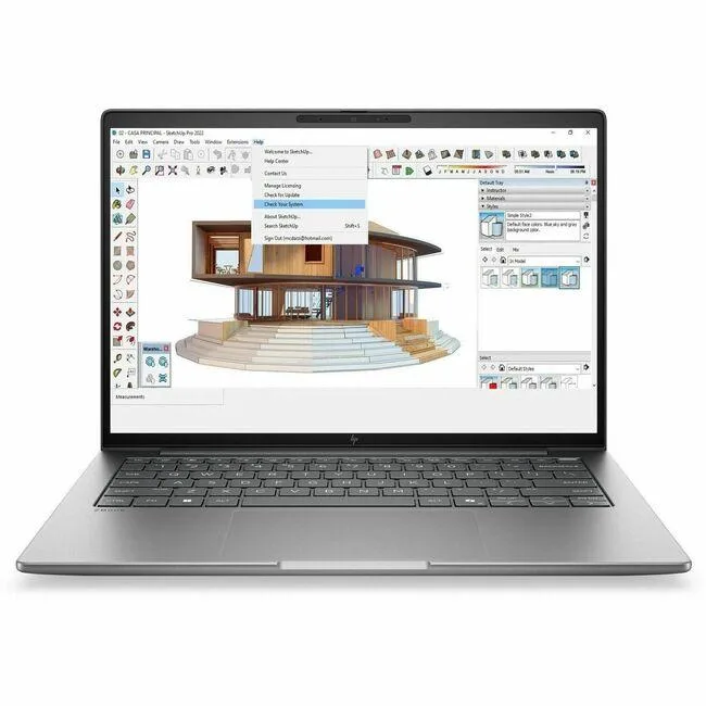 HP HP ZBook 8 G2a 14" Touchscreen Laptop Ryzen AI 9 HX PRO 470 32GB 1TB DK8K8UT#ABA — product photo