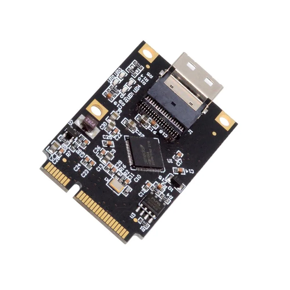 Vszerda Vszerda Mini PCI-E to Slimline SFF-8654 4-Port SATA 3.0 Adapter — product photo