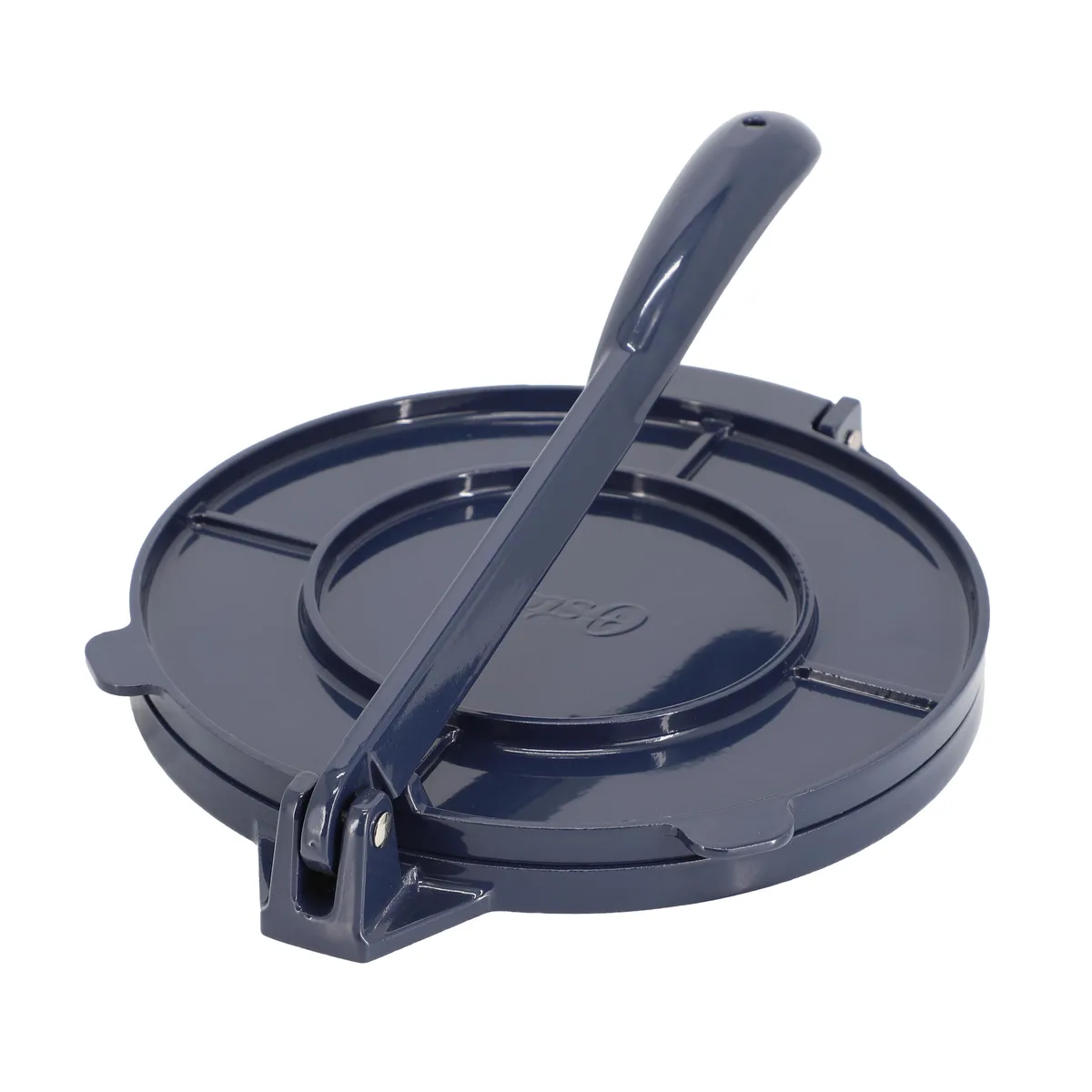 OSTER Oster Ravello 8 Inch Cast Aluminum Tortilla Press Dark Blue — product photo