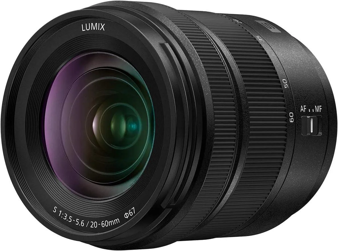 Panasonic Panasonic LUMIX S 20-60mm F3.5-5.6 L-Mount Zoom Lens 67mm Filter S-R2060 — product photo
