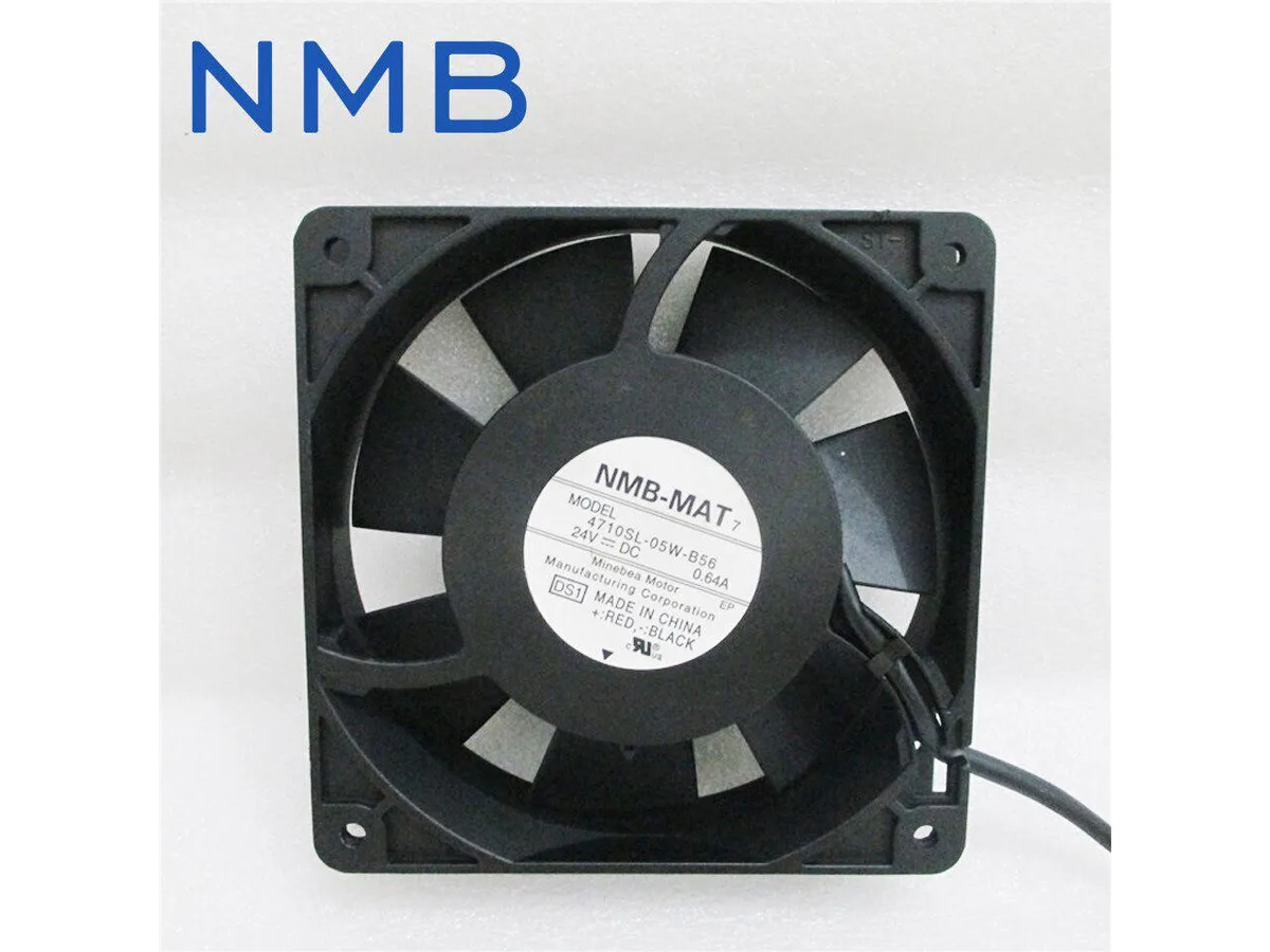Fans Fans 4710SL-05W-B56 120mm 24V 0.64A aluminum frame axial fan — product photo