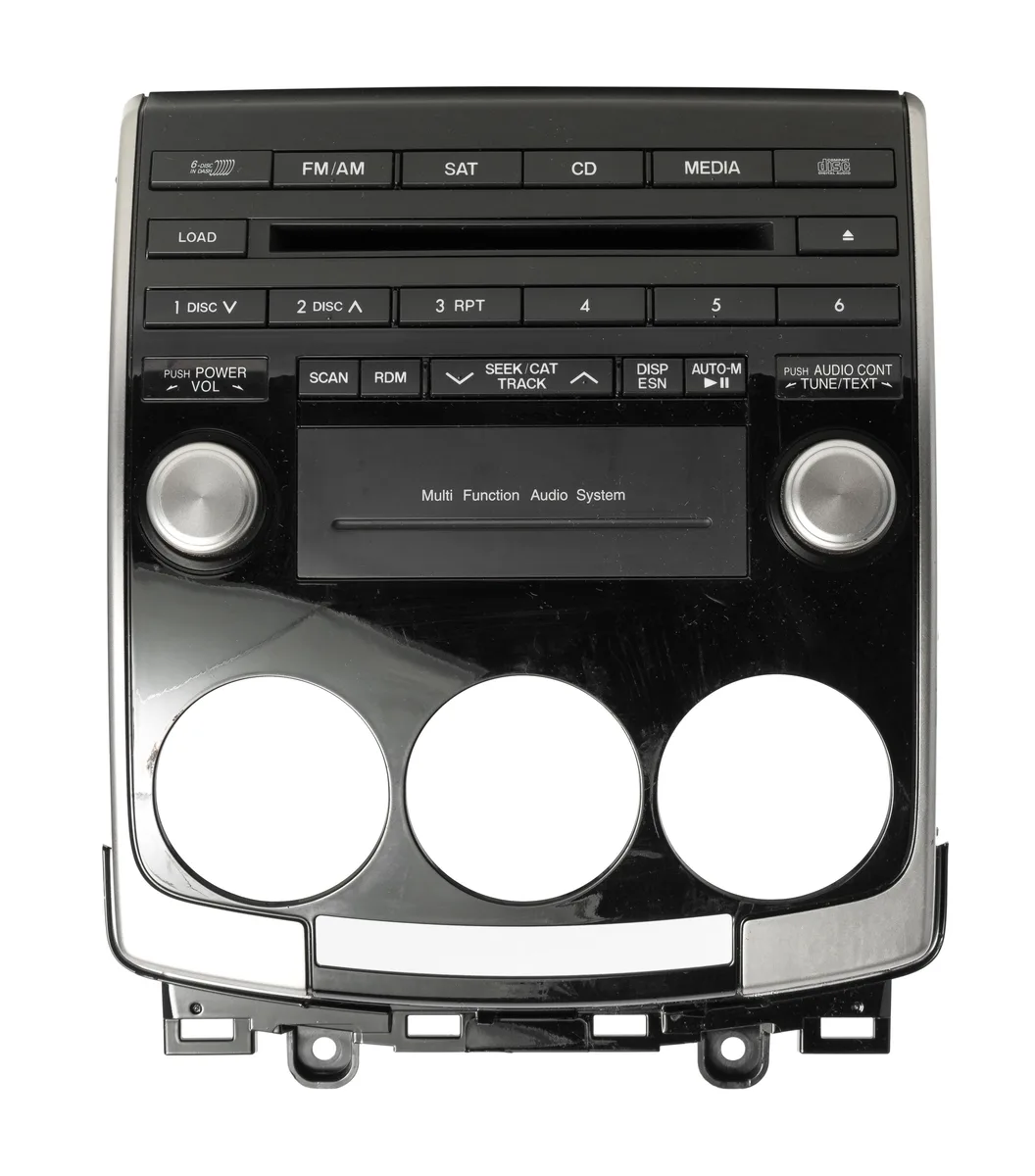 1 Factory Radio 1 Factory Radio CD8466AR0 AM FM Receiver 6 Disc CD 2008-2010 Mazda 5 — product photo