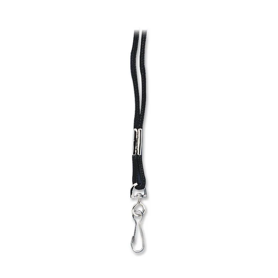 Baumgartens Baumgartens 68939 Educational Supply Lanyards 12/PK 36" Black — product photo