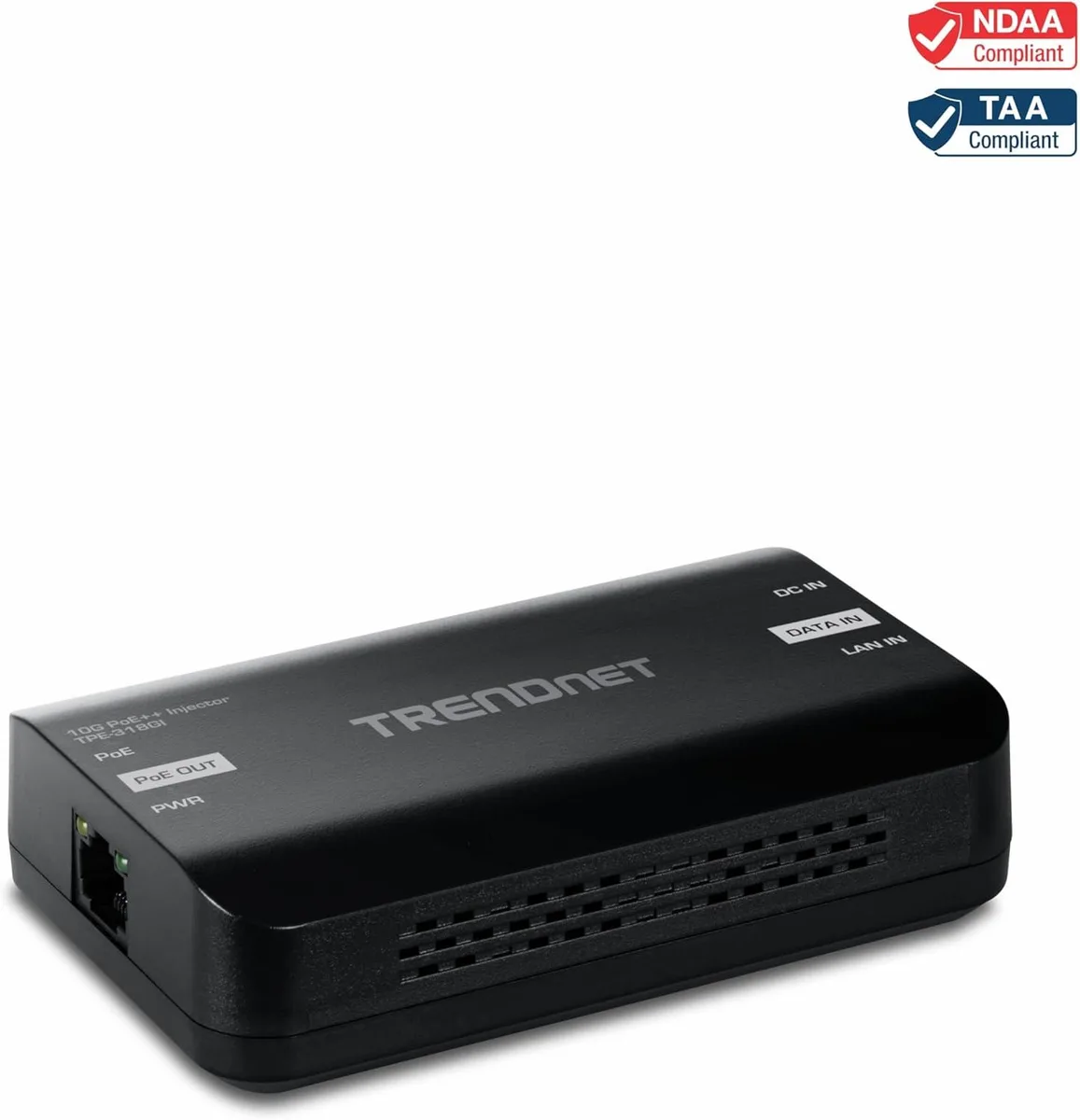 TRENDnet TRENDnet TPE-318GI 10G PoE++ Injector 90W — product photo