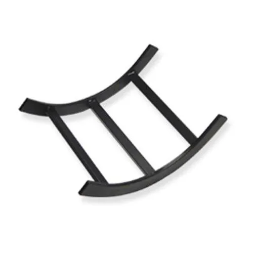 Black steel 90-degree inside corner conduit piece