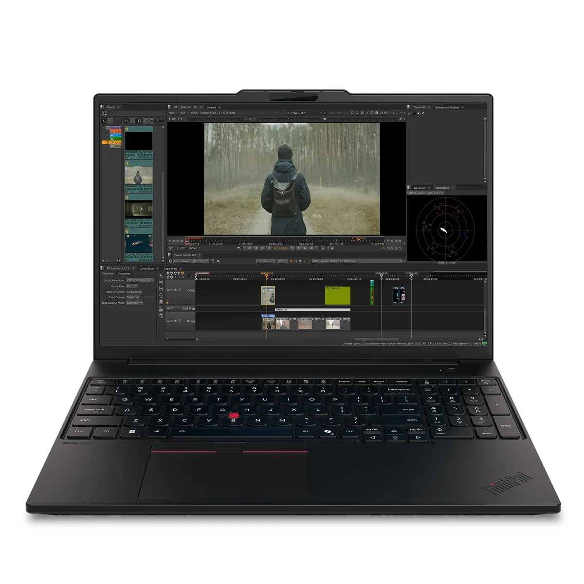 Lenovo Lenovo ThinkPad P16s Gen 5 AMD 16" 32GB 1TB Ryzen AI 7 PRO 450 Radeon 860M — product photo