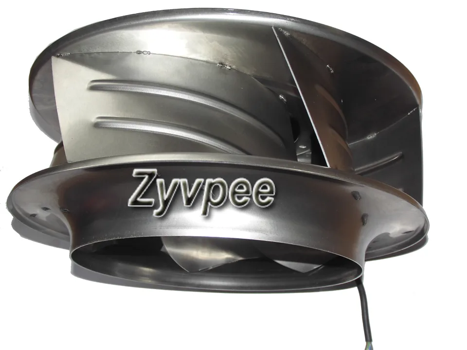 Zyvpee Zyvpee R4E355-AK05-12 230V 50/60Hz 0.8/1.14A 180/260W IP44 4Wire industrial cooling fan — product photo
