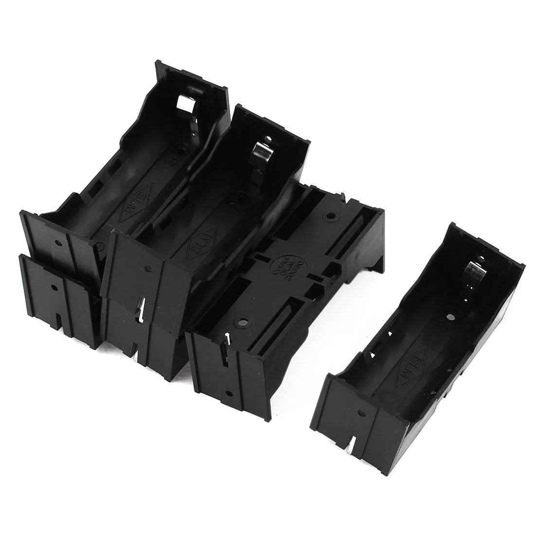 Unique-Bargains Unique-Bargains 26650 Battery Holder Case 6Pcs Black — product photo