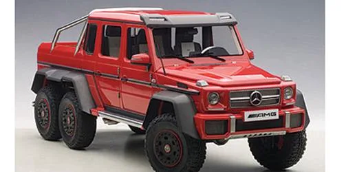 Autoart Autoart Mercedes G63 AMG 6X6 Red 1/18 Vehicle — product photo