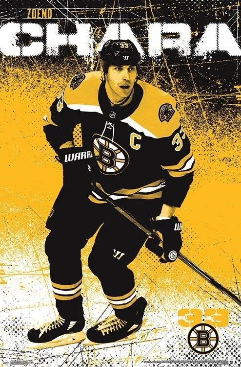 Posterazzi TIARP17429 Boston Bruins Zdeno Chara poster print 22 x 34 inches