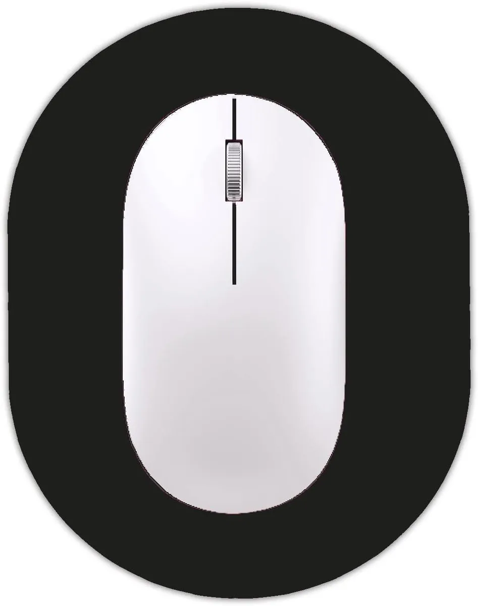 BAOFENG BAOFENG Small Mouse Pad Black 5.5x7.5in — product photo
