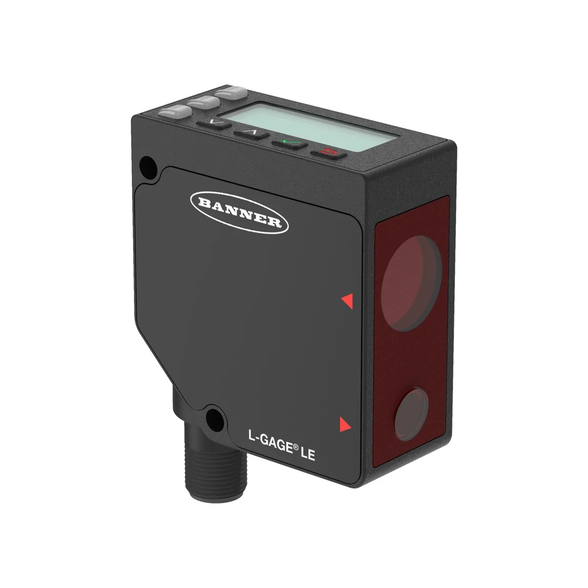 Banner Banner LE250IQ 1 m Range Laser Displacement Sensor — product photo