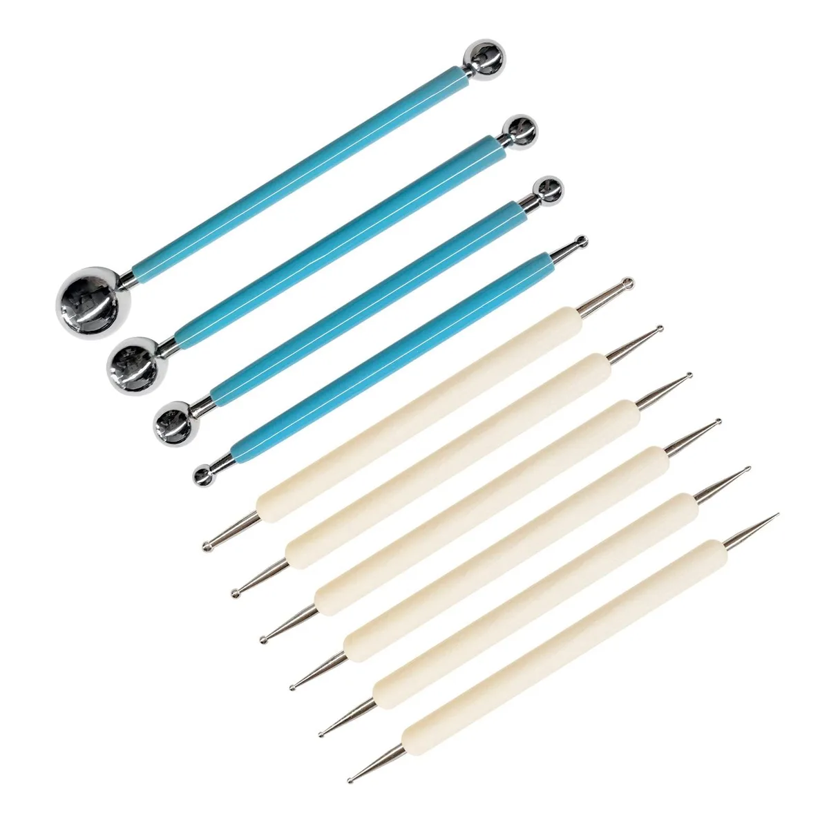  HSYMQ 10Pcs Dotting Tools 20 Ball Ends 14 Diameters — product photo