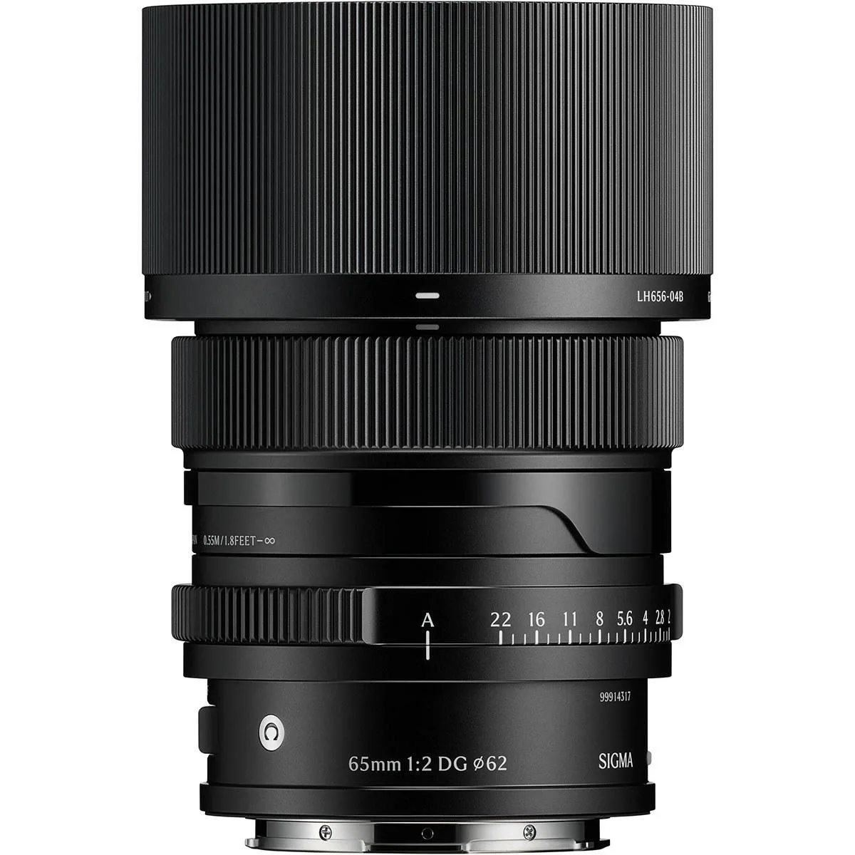 SIGMA Sigma 65mm f/2 DG Contemporary L-Mount lens — product photo