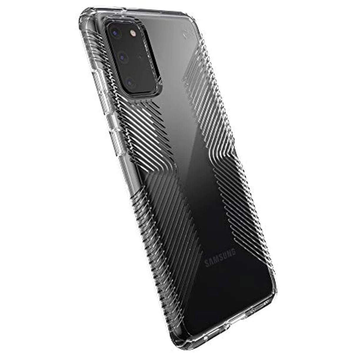 AllAmericanEssential AllAmericanEssential Presidio Perfect Clear With Grip Samsung Galaxy S20+ Case Clear 136375-5085 — product photo