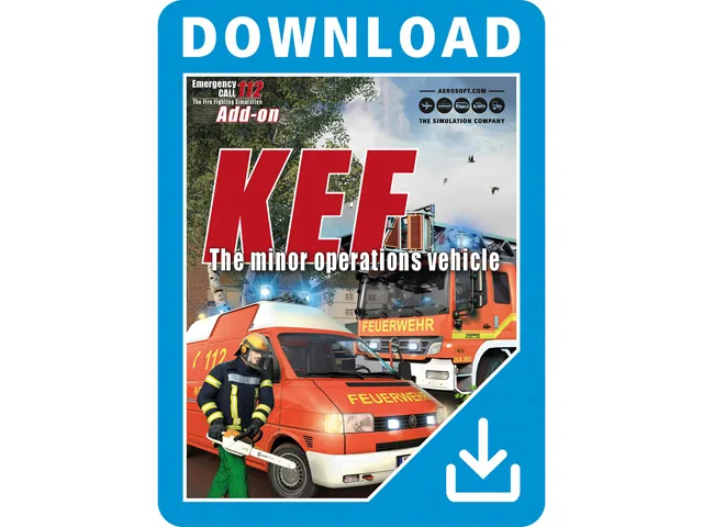 Aerosoft GmbH Aerosoft GmbH 42995 Emergency Call 112 Add-on KEF downloadable game — product photo