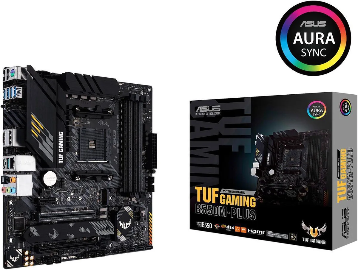 ASUS ASUS TUF GAMING B550M-PLUS AMD motherboard — product photo
