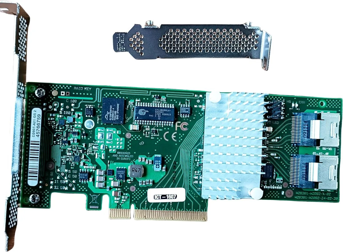 LSI LSI 9211-8i 6Gbps SAS HBA PCIe 3.0 x8 8-port IT Mode P20 — product photo