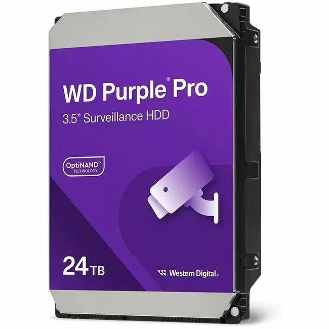 Western Digital Western Digital WD241PURP 24TB 3.5" SAS 6Gb/s internal hard drive — product photo