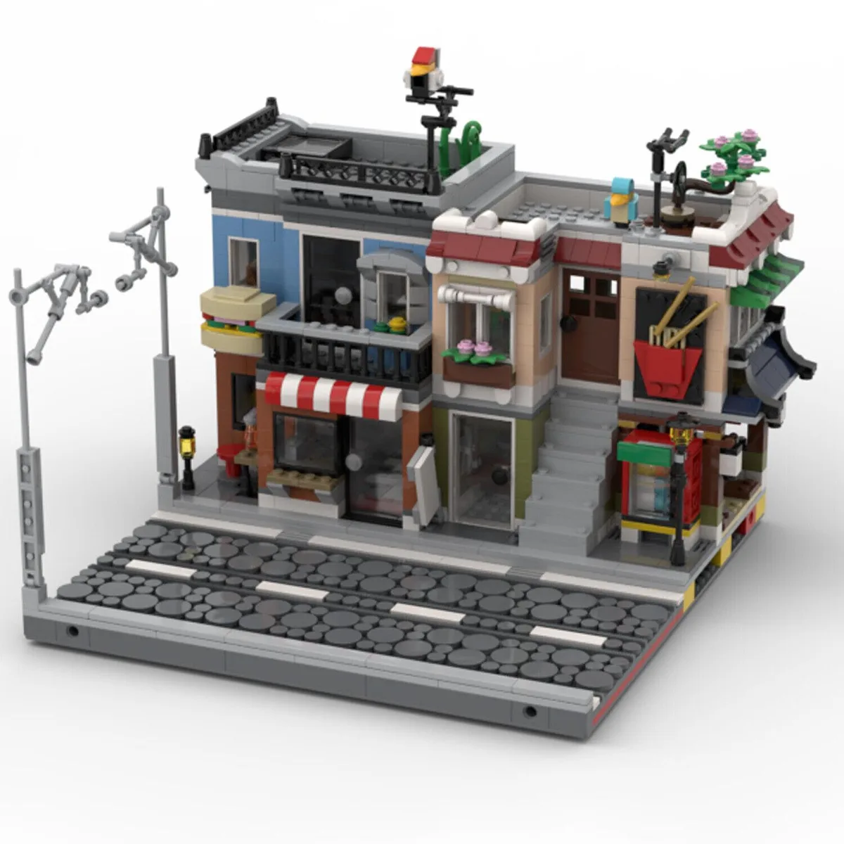 ZITIANYOUBUILD ZITIANYOUBUILD Toy Shop and Deli 1424 Pieces MOC — product photo