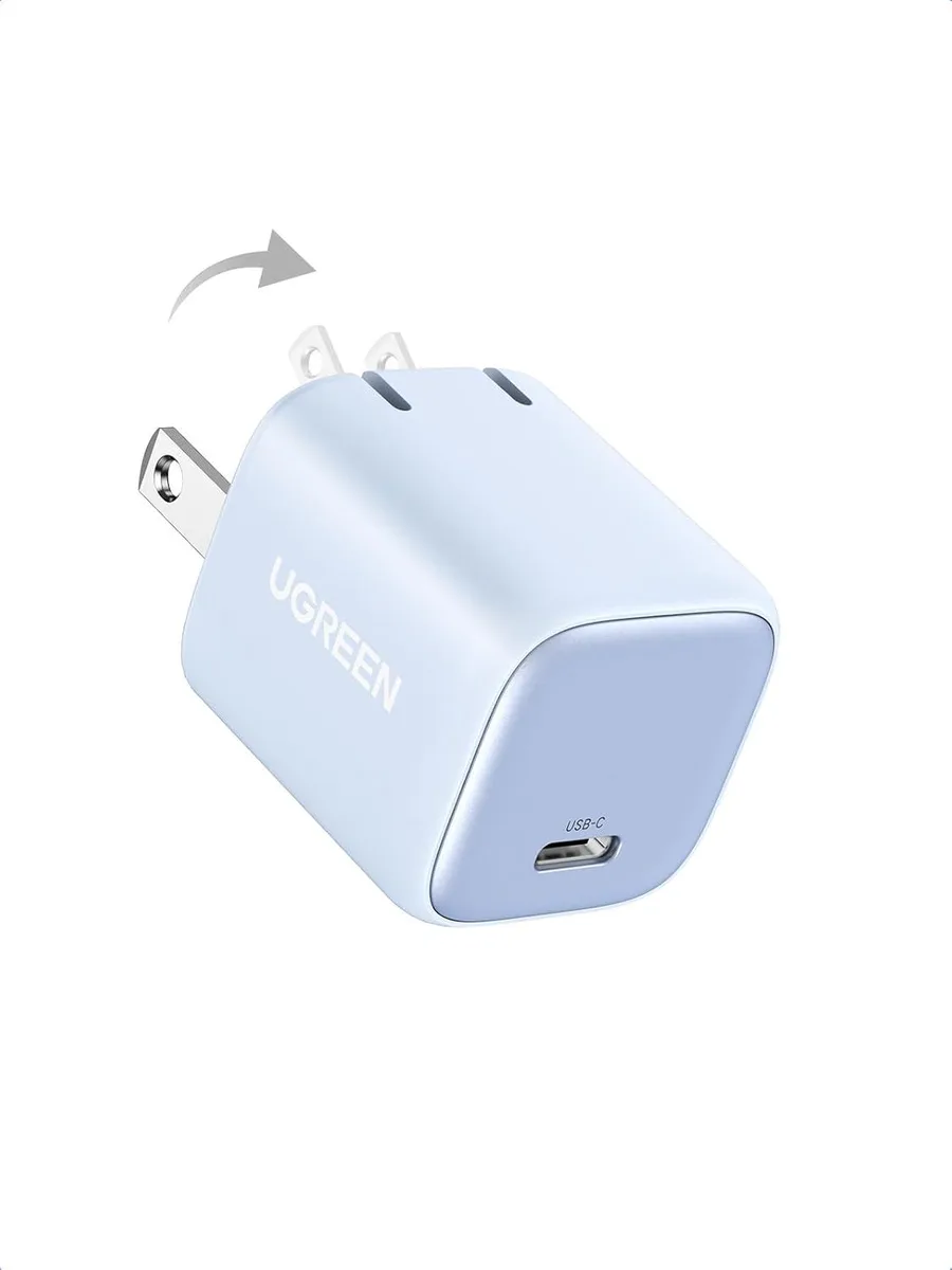Chopmate Chopmate 30W USB-C Charger GaN PPS Blue — product photo
