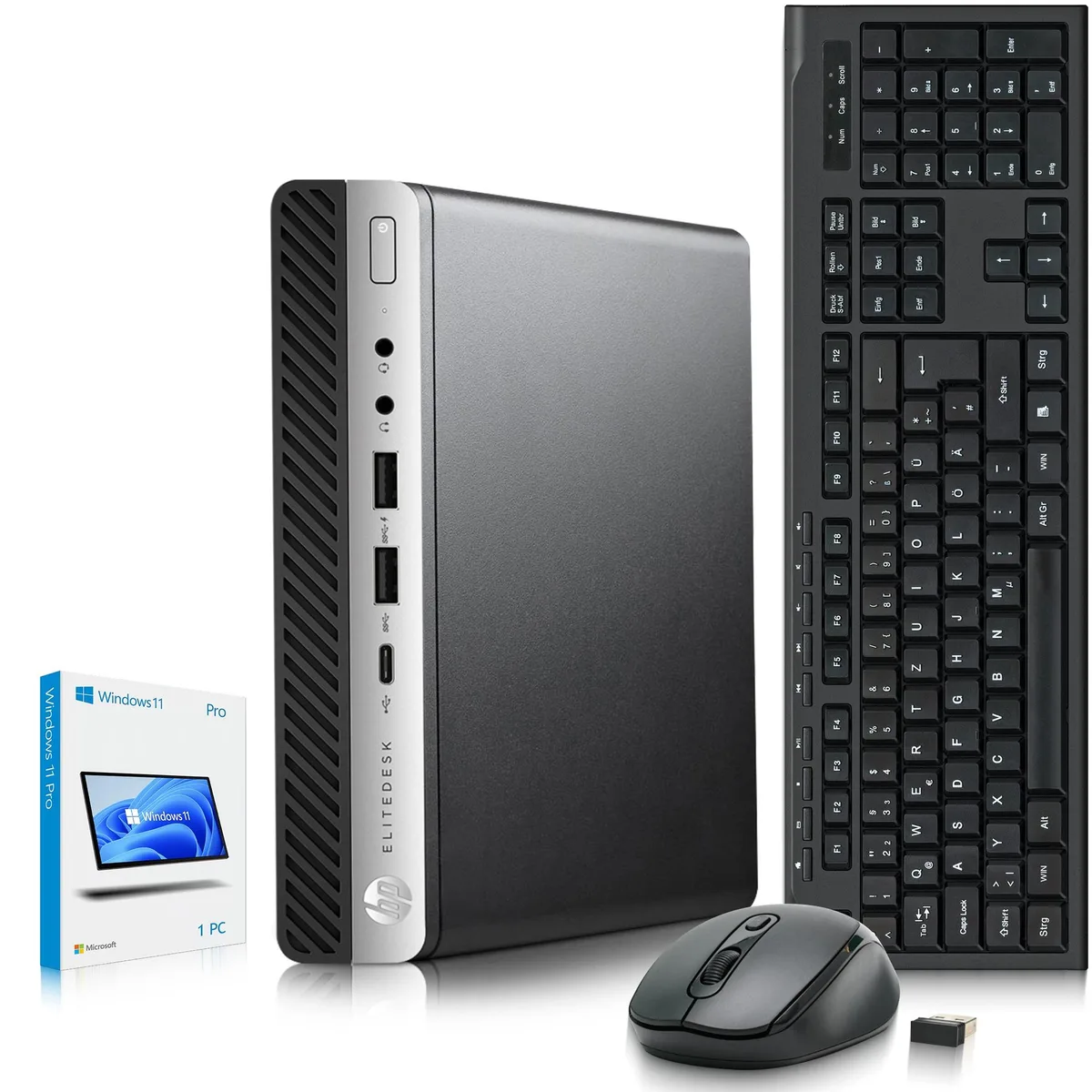 HP HP 800 G3 Mini PC i7-7700T 16GB 256GB Windows 11 Pro — product photo