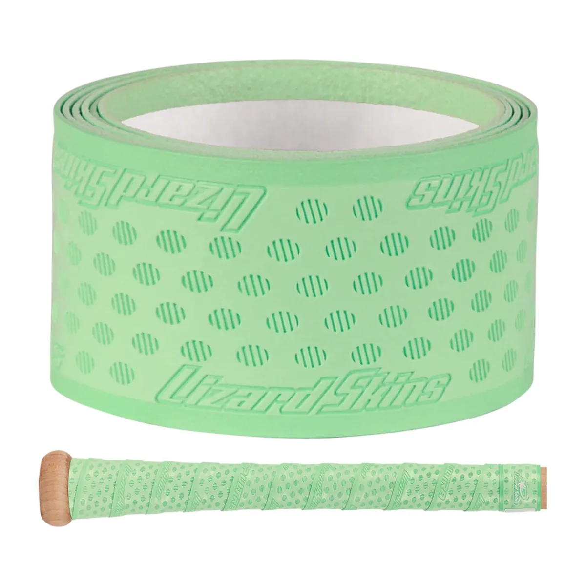 Mint green bat grip tape roll 1.8 mm thick 39 inches long