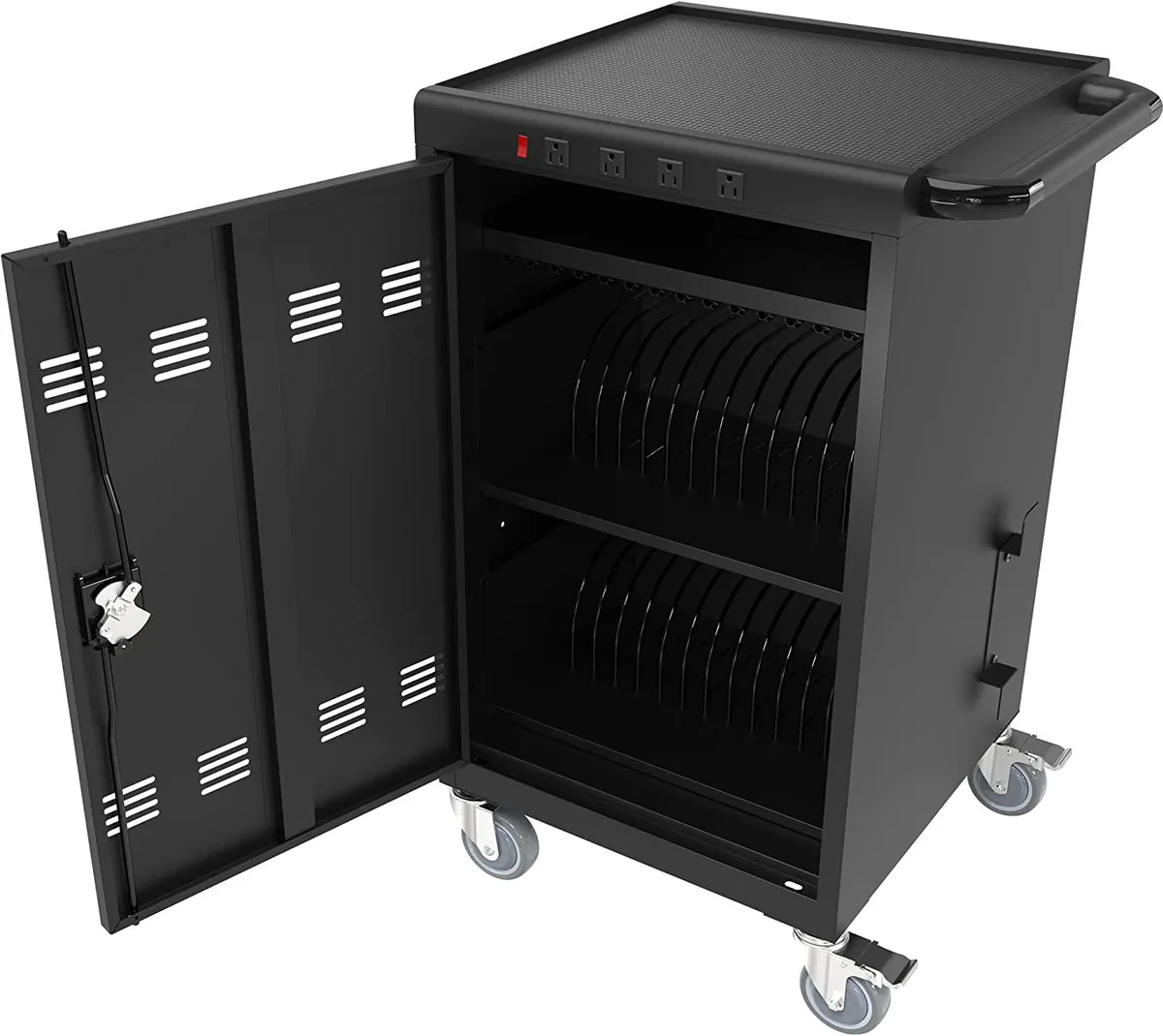 BFKK BFKK 30-Device 17-inch Charging Cart security lock — product photo